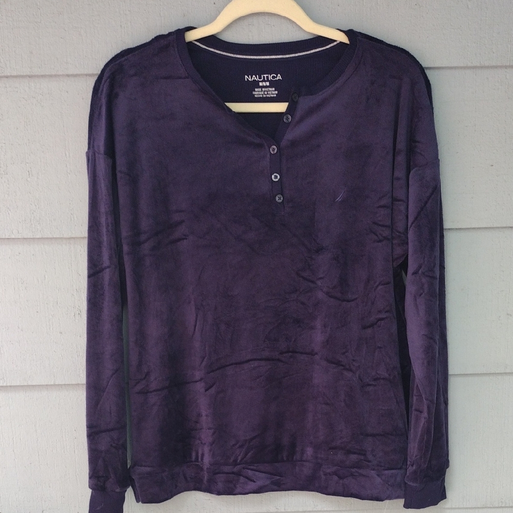 Nautica Velvet Sweater NWT